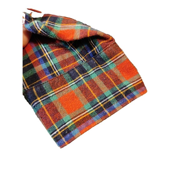 Ralph Lauren Men's Size Large Red Plaid Flannel Long Sleeve Shirt 100% Cotton - Picture 4 of 9